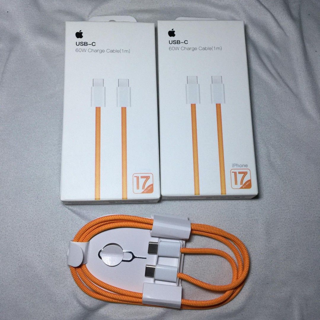 iPHONE 17 PROMAX CABLE ONLY (Category: Chargers & Cables) located in Manila. Submitted by mfsm_finds.shop (Listing ID 1431165426, Image 1). Description: .