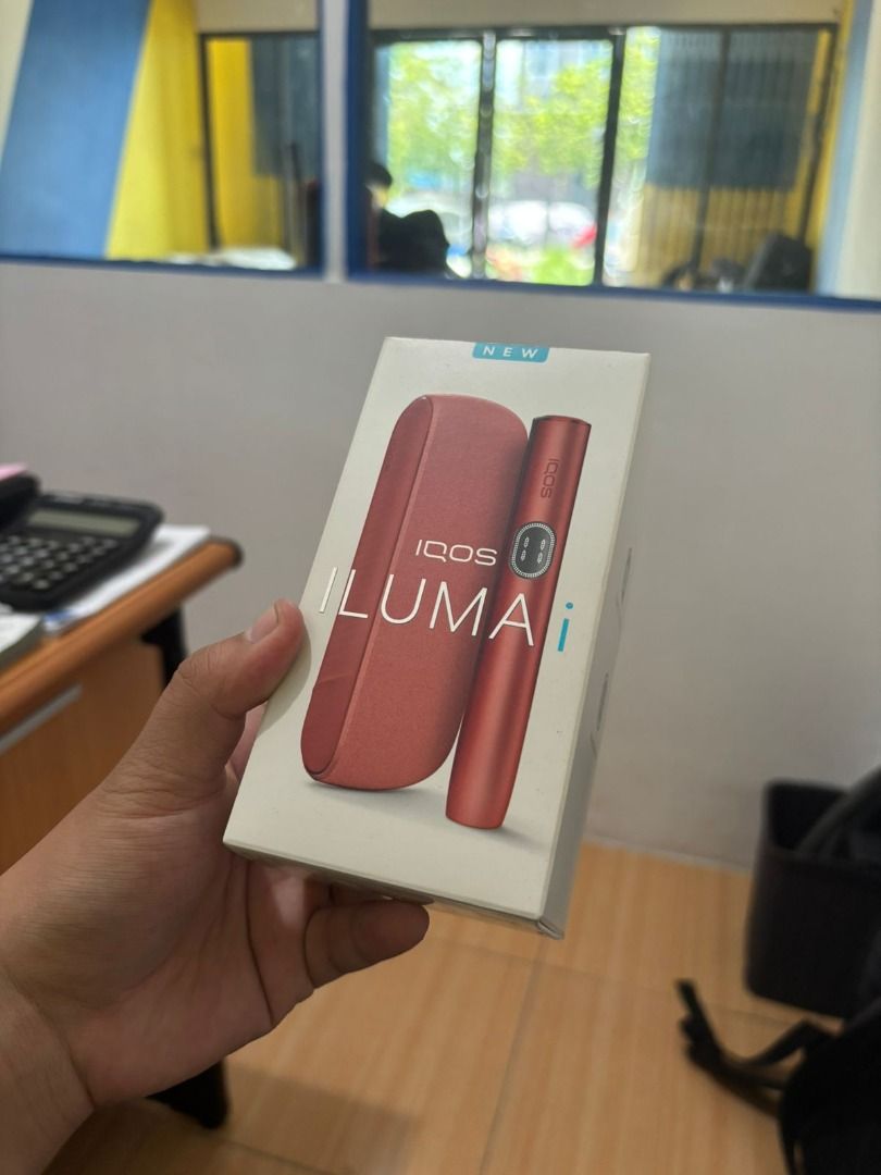 IQOS Iluma i Original Full Set Kondisi 95% Normal Siap Pakai Mulus ...