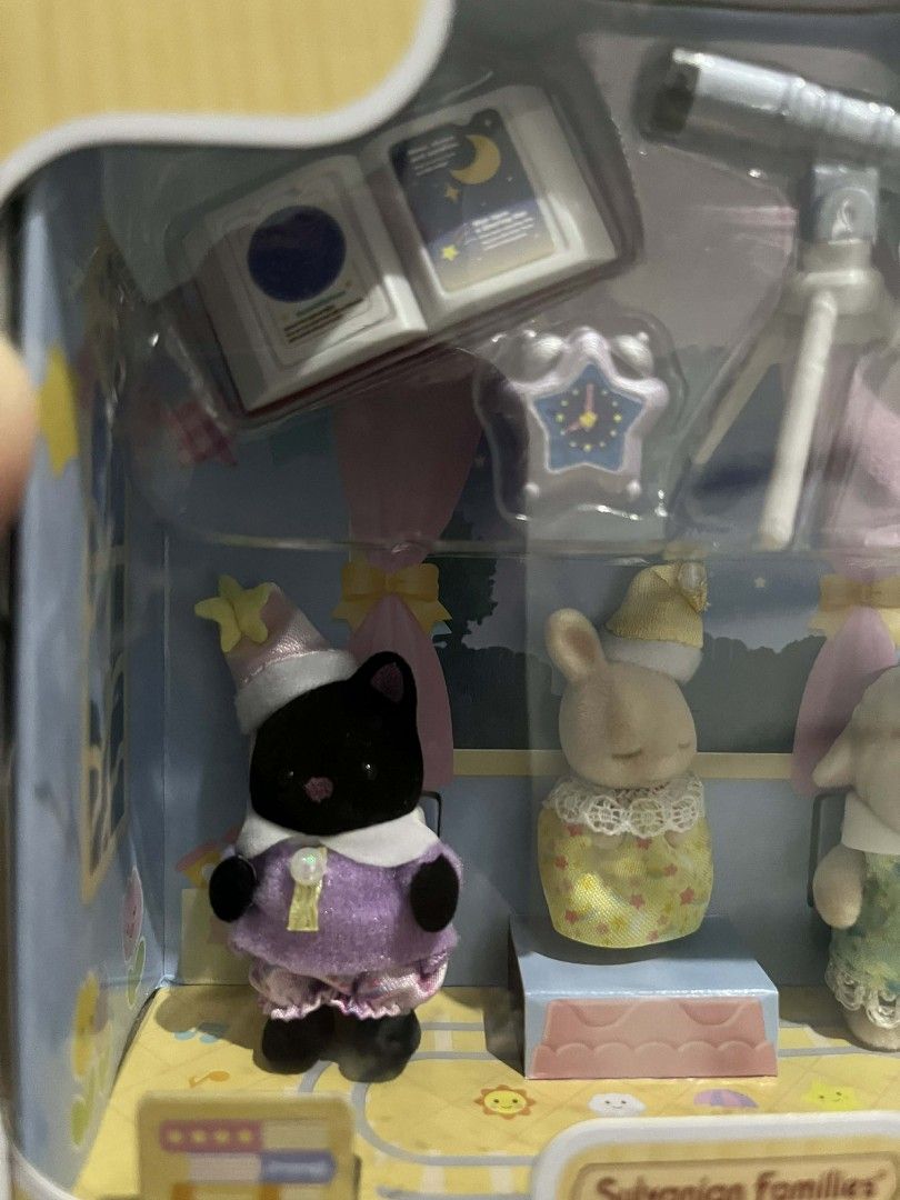 JAPAN Sylvanian Families Nursery Friends – Sleepover Party Trio (Sheep Rabbit Black Cat) | with FREE FURNITURE AND CRITTERS (Category: Figurines & Statues) located in Cavite. Submitted by jbadollsandtoys (Listing ID 1431090368, Image 3). Description: Sylvanian Families Nursery Friends – Sleepover Party Trio Sheep, rabbit, black cat With free furnitures and more critters! 1200 pesos (Originally 2780 japan yen) Rfs: impulse buy haha lalamove, j&t L