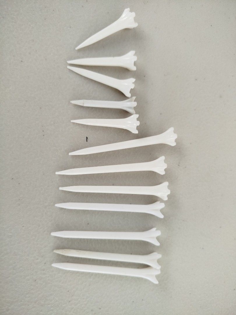 Japan White Golf Tees from Japan 12pcs (Category: Golf) located in Bulacan. Submitted by amarijapansurplus (Listing ID 1431007631, Image 1). Description: Japan White Golf Tees from Japan 12pcs 📌as is 📌What u see is what u get 📌First to pay basis 📌Auto pass sa COD iwas scam sa part ko 📌MOP: GCASH 📌MOD: Pick-up, Lalamove (motorcycle) or J&T/Flash Express 📌Loc. Panginay, Balagtas, Bulacan 🇯🇵AMARI Japan Surplus🇯🇵.