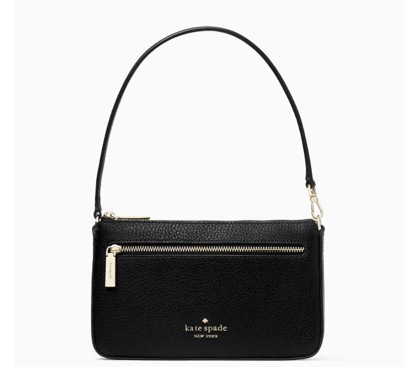 Kate Spade Black convertible wristlet (Category: Luxury Bags & Wallets) located in Davao. Submitted by agluxefinds (Listing ID 1430998183, Image 1). Description: Can be used as wristlet or shoulder bag.
