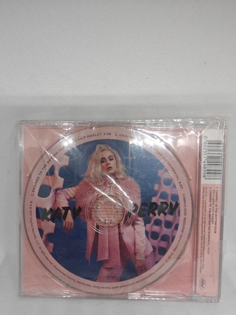 KATY PERRY- CHAINED TO THE RHTYM (CD SINGLE) (Category: CDs & DVDs) located in Manila. Submitted by musiccdshopnew (Listing ID 1431117258, Image 2). Description: .