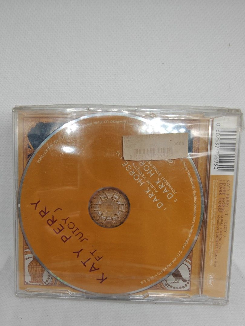 KATY PERRY- DARK HORSE (CD SINGLE) (Category: CDs & DVDs) located in Manila. Submitted by musiccdshopnew (Listing ID 1431115335, Image 2). Description: .