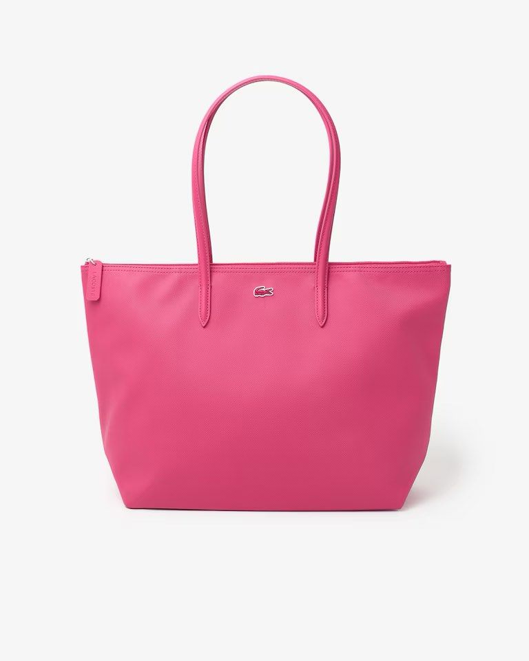 Lacoste Pink Tote Bag (Category: Luxury Bags & Wallets) located in Mandaluyong City. Submitted by lexterrr (Listing ID 1431157856, Image 1). Description: PRICE NEGOTIABLE 🛍 Bought January 2026 at Lacoste (GH Mall branch) 📦 Comes with original paper bag Original price: 5,995 RFS: Decluttering Women’s Large L.12.12 Concept Tote PRODUCT REF. NF1888PM A great solution for every occasion, for work or play. This generously-sized design has room for a