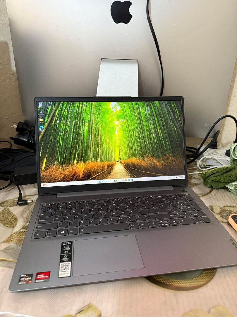 Lenovo Ideapad slim 3 (Category: Laptops & Notebooks) located in Manila. Submitted by happyearth.953a15 (Listing ID 1431126304, Image 1). Description: Lenovo Ideapad slim 3 Ryzen 7 5700U Amd Radeon TM graphics 2gb dedicated graphics 8gb ram 512gb nvme Windows 11 pro OS Unit with Lenovo charger Good ✅ Tested ✅ No issue ✅ 💸💸 19,500 Location: San Andres bukid manila Pick up or meet up.