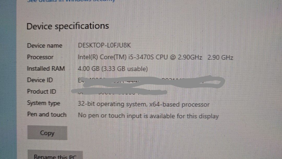 Lenovo ThinkCentre M73 Desktop PC - Windows 10 Pro422224009668874244