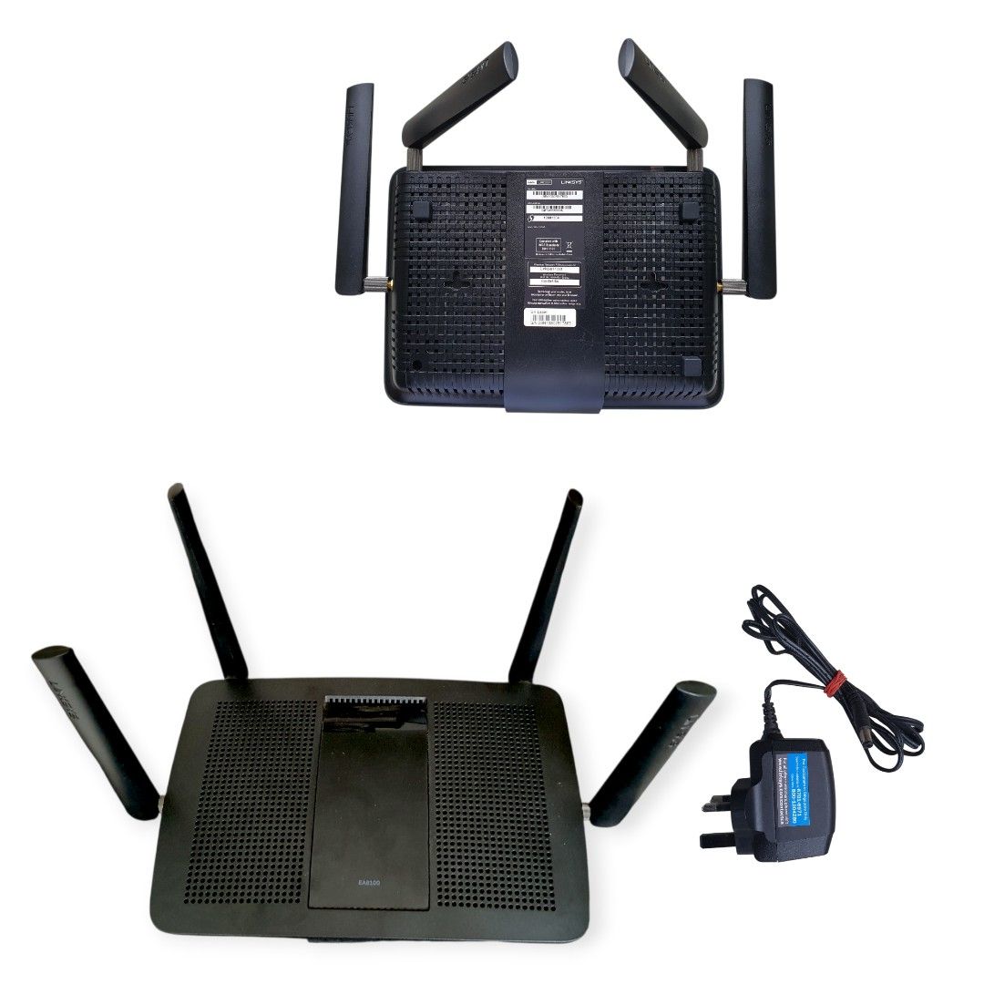 Linksys EA8100 Max-Stream AC2600 MU-MIMO Gigabit Router / Wireless ...
