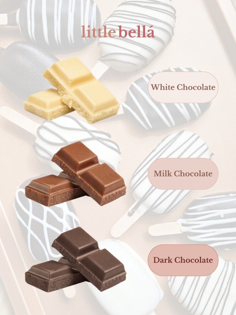 Little Bellá Popsicakes (Cakesicles) (Category: Homemade Bakes) located in Cainta. Submitted by bellesroom95 (Listing ID 1431078819, Image 3). Description: Selling Popsicakes (cakesicles) — cake on a stick dipped in chocolate 🍰🍫 Perfect if you’re looking for a cute and different dessert 💕 Also perfect for gifts, events, or just a sweet treat for yourself 😊 Message me for orders/inquiries 💌 Please also follow Little Bellá ✨️ Thank you po! 🩷.
