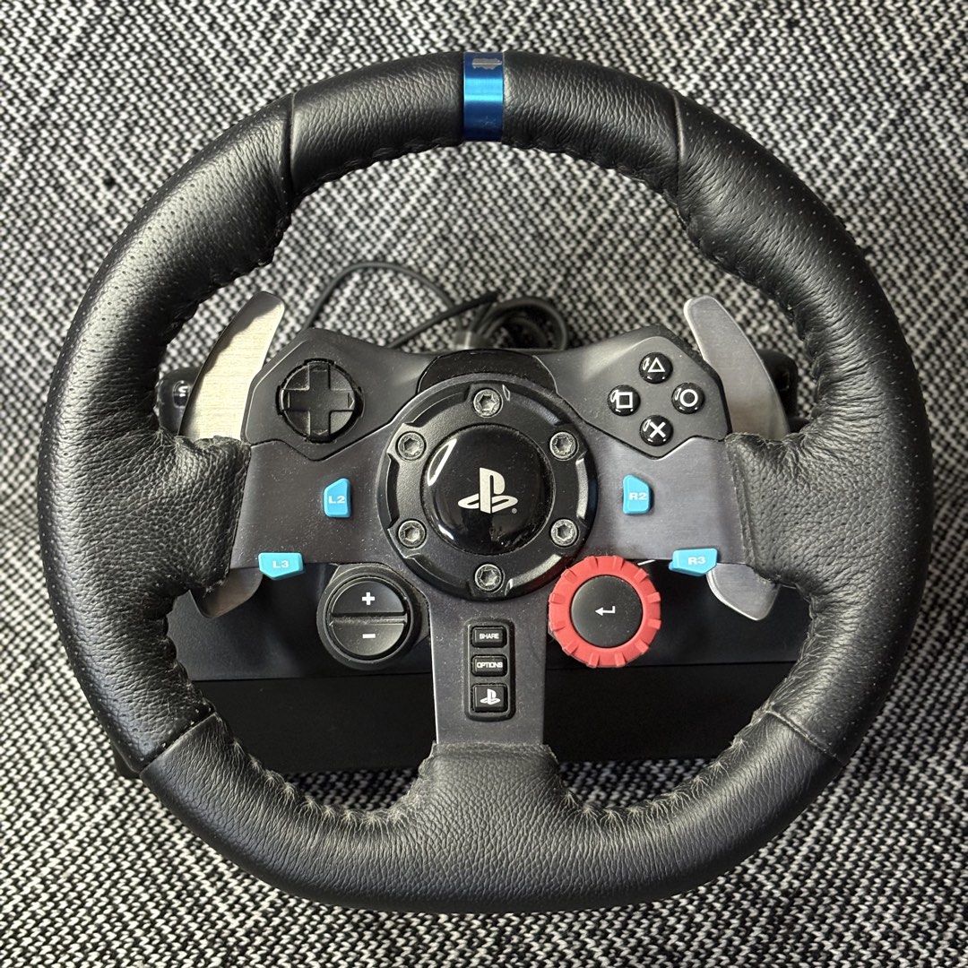Logitech G29 Driving Force Steering Wheel Pedal Sim Racing w H Pattern ...