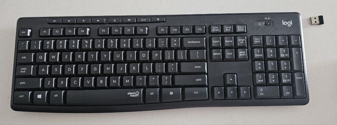 Logitech K295 Wireless Keyboard, Computers & Tech, Parts & Accessories ...