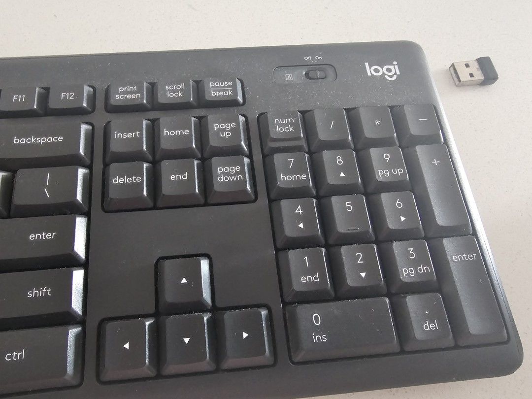 Logitech K295 Wireless Keyboard, Computers & Tech, Parts & Accessories ...