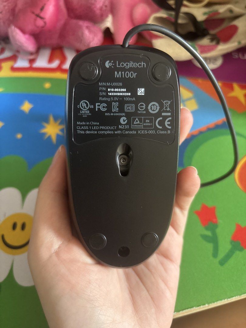 Logitech M100r Wired Mouse504419409011691521