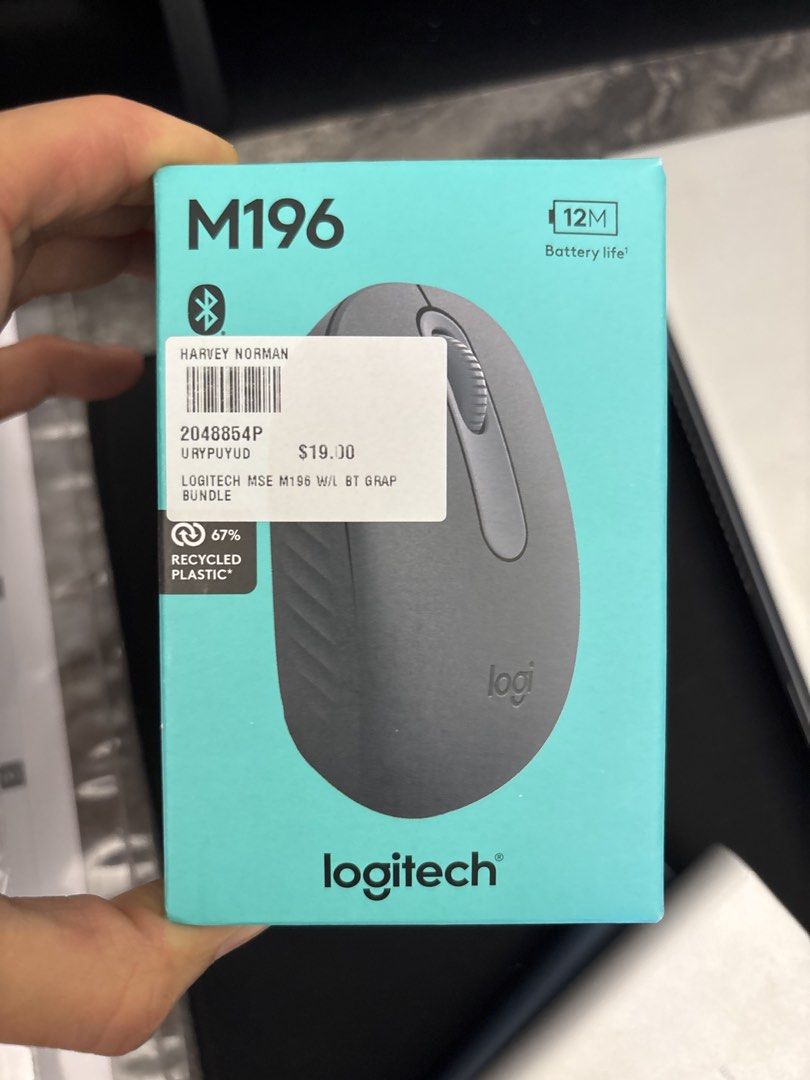Logitech M196 Wireless Mouse - Brand New, Computers & Tech, Parts ...