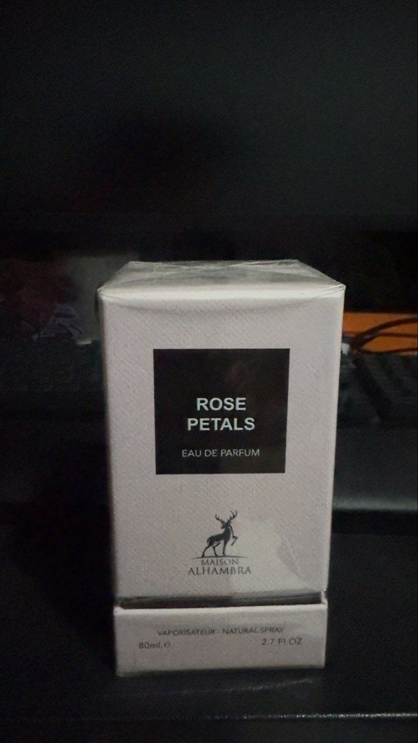 Maison Alhambra Rose Petals Eau de Parfum (Category: Fragrance & Deodorants) located in Navotas City. Submitted by papi404 (Listing ID 1429649805, Image 2). Description: Bnew sealed TF rose prick dup3.