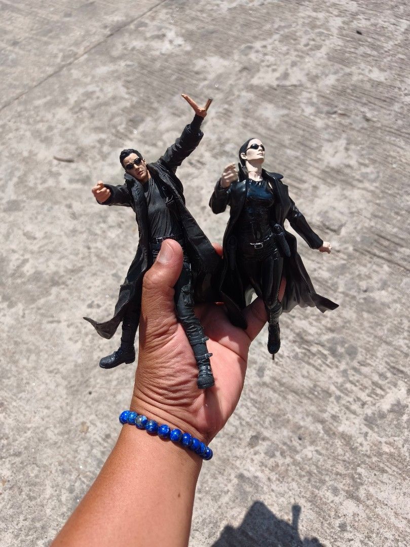 McFarlane Toys The Matrix Neo & trunity Action Figures (Category: Figurines & Statues) located in Bulacan. Submitted by THA_D_THRIFT (Listing ID 1431123070, Image 1). Description: Collectible action figures from The Matrix movie Both figures are from the 2003 McFarlane Toys series. Perfect for fans and collectors. FRESH FROM JAPAN SOURCE EXCELLENT CONDITION 3500 + SF.