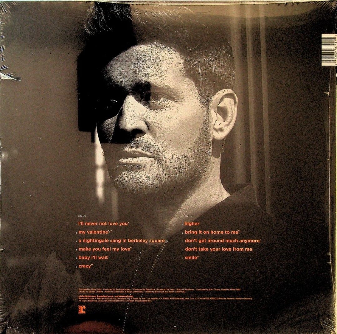 Michael Buble - Higher (Category: Vinyls) located in Manila. Submitted by jhenaloymerchandise (Listing ID 1431033178, Image 2). Description: Michael Buble - Higher = ₱3,500 brand New sealed made in USA.