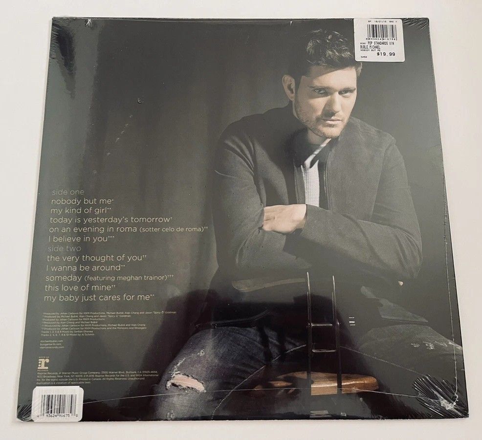 Michael Buble - Nobody But Me vinyl (Category: Vinyls) located in Manila. Submitted by jhenaloymerchandise (Listing ID 1431030357, Image 2). Description: Michael Buble - Nobody But Me = ₱3,750 brand New sealed made in USA.