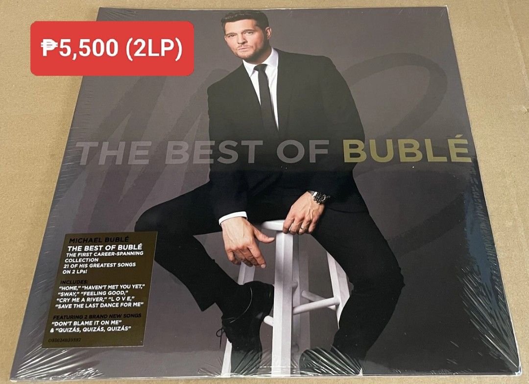 Michael Buble - The Best of Buble 2LP (Category: Vinyls) located in Manila. Submitted by jhenaloymerchandise (Listing ID 1431029613, Image 1). Description: Michael Buble - The Best of Buble 2LP = ₱5,500 brand New sealed made in USA.