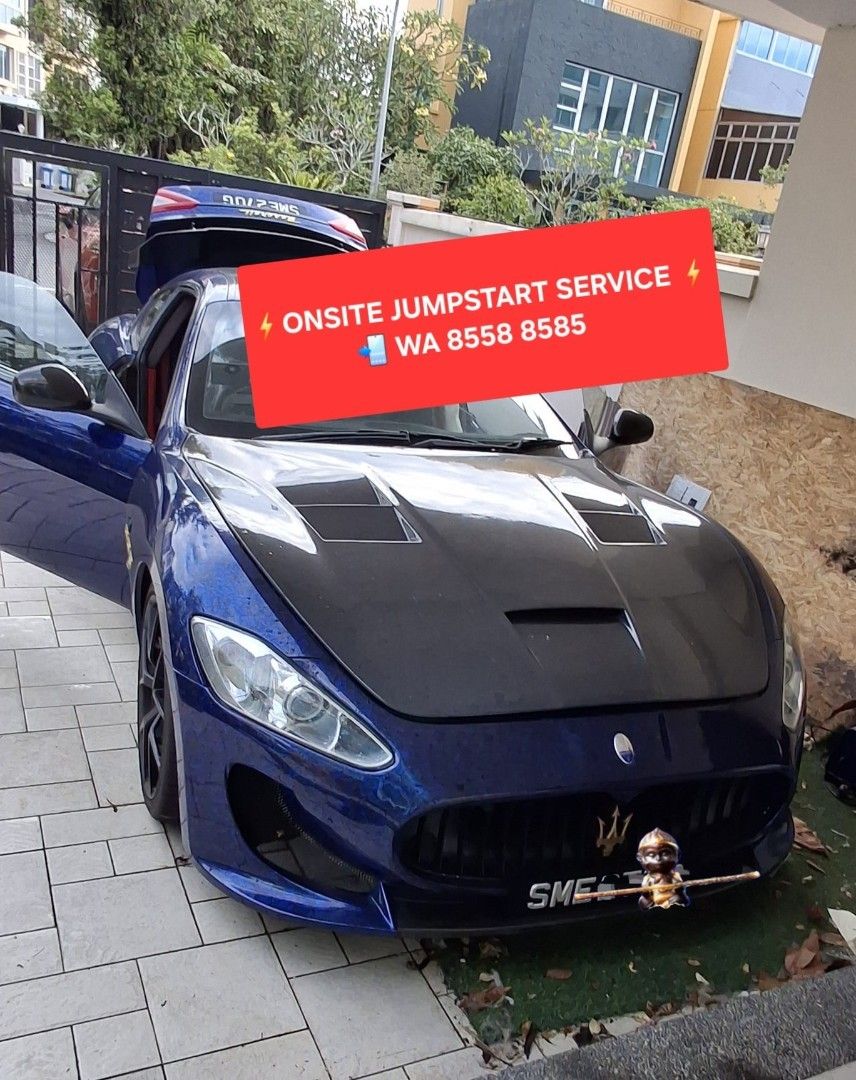 Motorcycle Battery Replacement Onsite / Jumpstart Car / Jump Start ...
