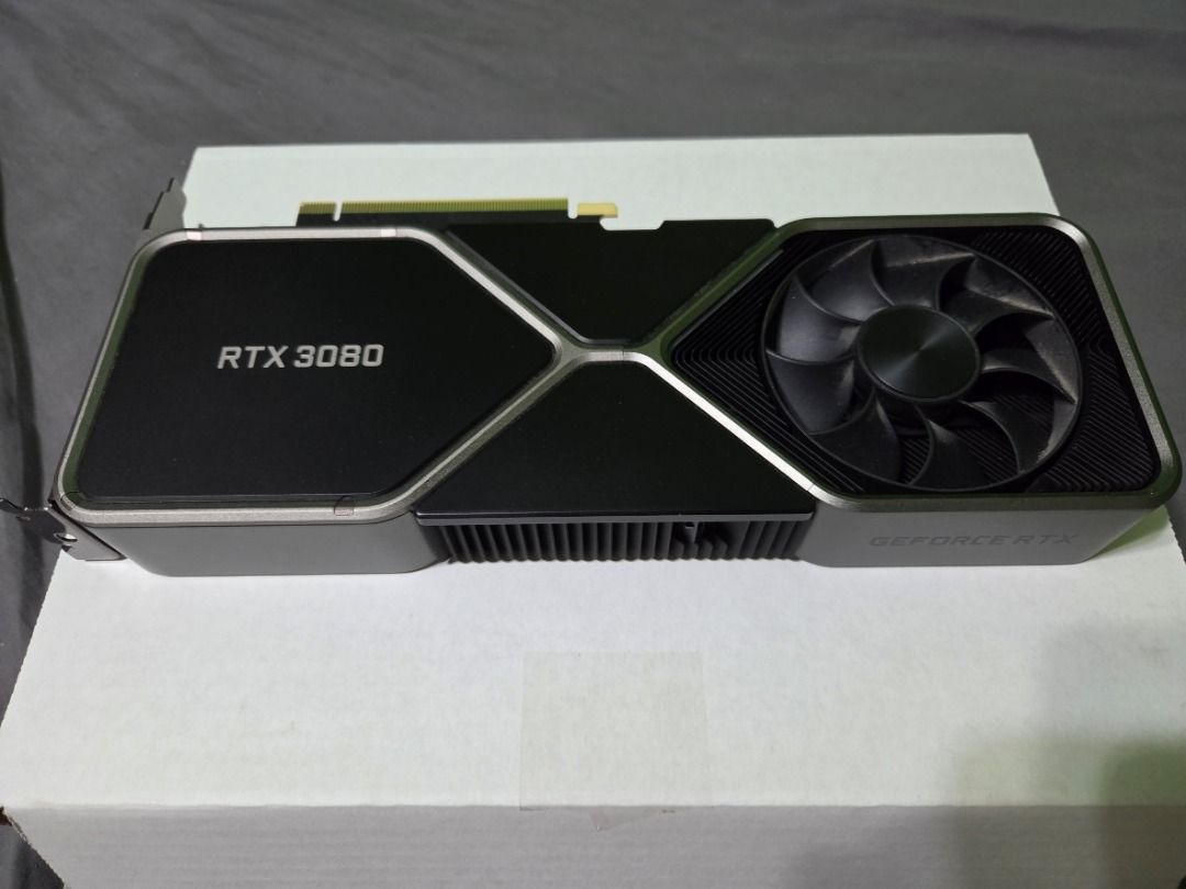 NVIDIA GeForce RTX 3080 Founders Edition Graphics Card, Computers ...