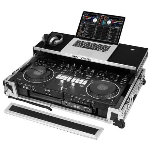 Odyssey DDJ-REV5 1U Flight Case with Glide Style Laptop Platform and ...