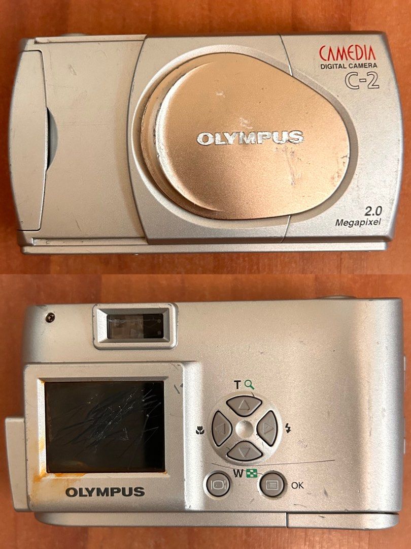 Olympus Camedia C-2 digital camera digicam (Category: Cameras) located in Las Pinas. Submitted by pl4y_it_4g4in (Listing ID 1430315207, Image 2). Description: Used Good working condition Issue screen Pls check photos for cosmetic condition Flash ok Zoom ok Buttons ok With battery only Smart media card not included.