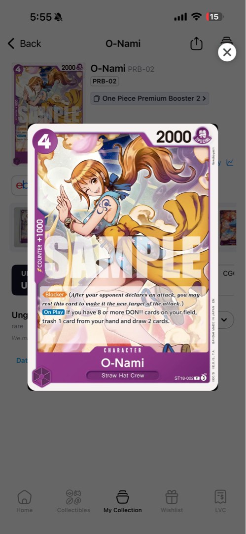 One Piece Card Game O-Nami PRB-02, Hobbies & Toys, Toys & Games on ...