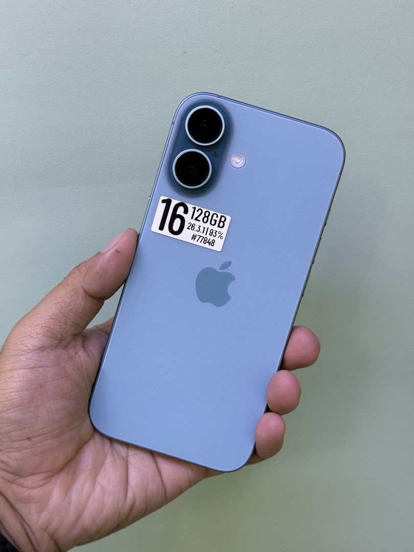 ONHAND IPHONE 16 128GB WARRANTY (Category: iPhone 16 Series) located in Pasig City. Submitted by FarAndRayShop (Listing ID 1431097781, Image 1). Description: WE ACCEPT INSTALLMENT / SWAP / BENTA-SELL 📱 iPhone 16 •Teal •128GB Storage •Goods Battery Condition •Factory Unlock ( Any Sim ) •Unli check/reset to sawa •W/ Original Equipment Manufactor Charger •Serial Number Can do check on website or 3utools 💰Selling Price: 34,000 Payment Options: 💸💵