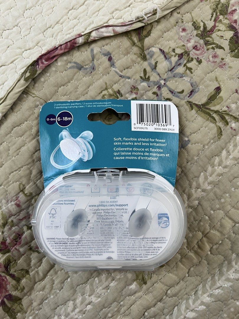 philips avent orthodontic pacifier 6-18 months (Category: Soothers & Pacifiers) located in Pasig City. Submitted by svgarr (Listing ID 1431061727, Image 2). Description: brand new, unused pacifier for sale. rfs: my nephew has too many. add 70 sf (flash express) 📍iloilo.