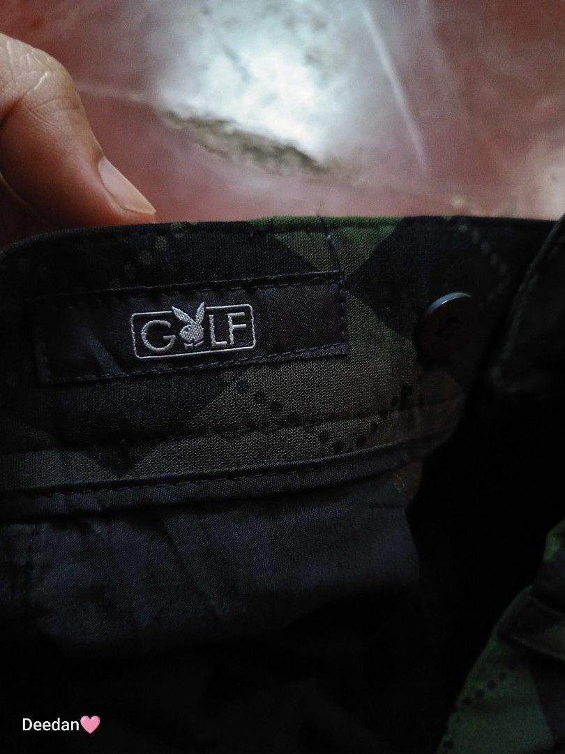 Playboy Golf Argyle Pants (Category: Jeans) located in Zamboanga. Submitted by sherifhae-95902 (Listing ID 1431064936, Image 3). Description: play boy golf pants good as new waistline 32 to 36 length 40 color 9.5 or better no hidden issue Dm to purchase.. thank you.