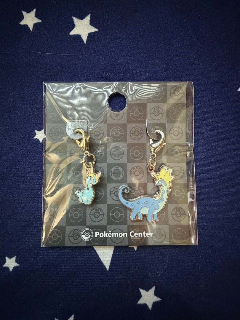 Pokemon Center Metal Charm (Category: Character Goods) located in Bacoor. Submitted by deltakeldeo (Listing ID 1431033493, Image 1). Description: Pokemon Amaura and Aurora Charm (Pokemon Center) MOP: Gcash/Maya/Bank Transfer MOD: J&T/Flash/Lalamove/Meetups Location: General Trias, Cavite.