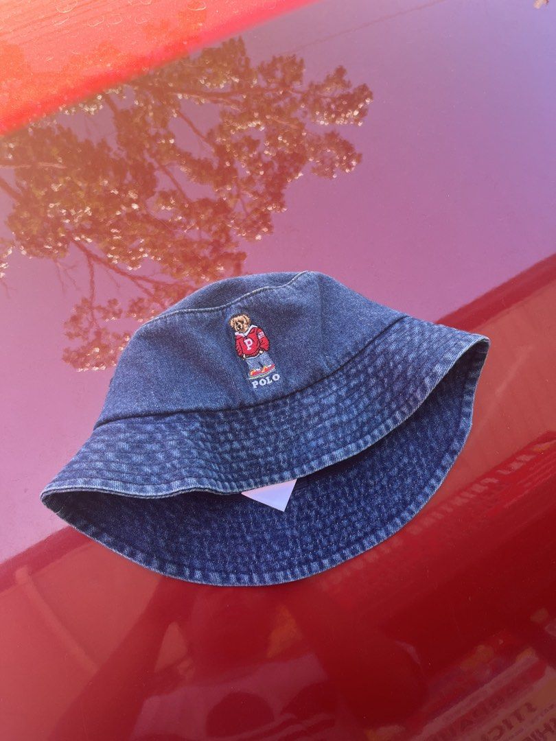 Polo Ralph Lauren Denim Bucket Hat (Category: Caps & Hats) located in General Santos City (Dadiangas). Submitted by arjay_genita (Listing ID 1431093997, Image 1). Description: ALL SIZE FIT EXCELLENT TO NEW CONDITION NO ISSUE COLOR RATE 9.7/10 .