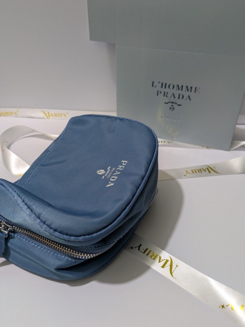Prada Cosmetic Pouch (Category: Luxury Bags & Wallets) located in Cabuyao City. Submitted by marifyyy (Listing ID 1431033392, Image 2). Description: Prada Cosmetic/Toiletries Pouch GWP w/box brand new 📍Cabuyao, Laguna 🚛 LBC shipment sched: Tue & Fri 🛻 Lalamove on nearby areas • Payment first • SF - cod or pwedeng isama na sa payment — COD (SF) we only ship via LBC — For complete payment (w/sf), we can ship via LBC or J&T 💸 MOP: gcash/maya/ban