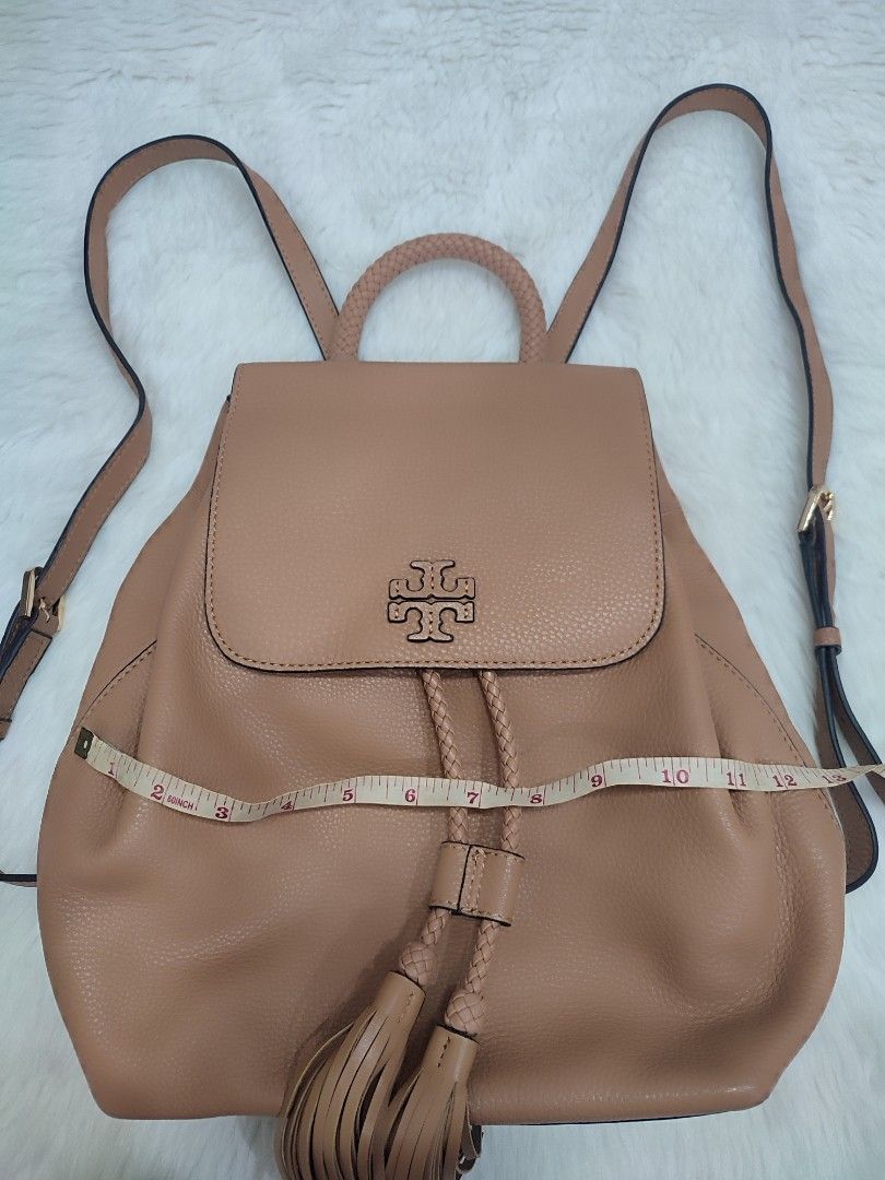Preloved Authentic Tory Burch Back Pack (Category: Luxury Bags & Wallets) located in Bulacan. Submitted by mandjays (Listing ID 1431029077, Image 3). Description: Rush Sale!!! Excellent condition. Negotiable! Rfs. Need funds.