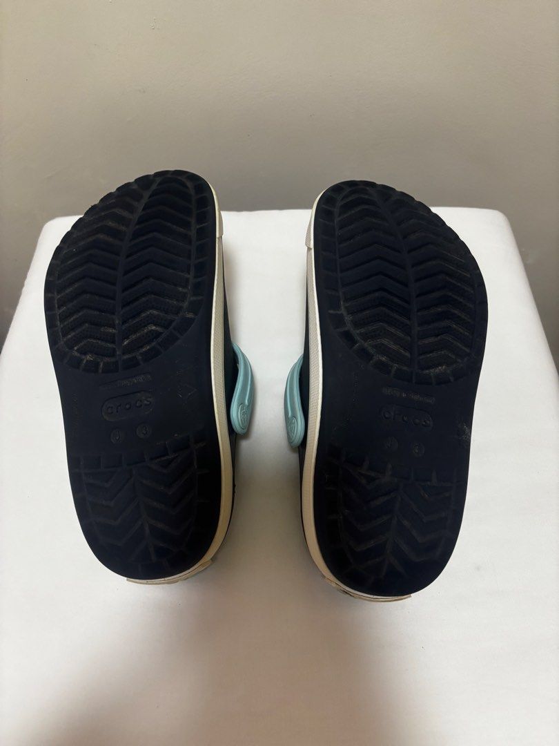 Preloved Crocs Navy Blue Clogs (Category: Slippers & Slides) located in Dinalupihan. Submitted by pinkshop21 (Listing ID 1431005600, Image 3). Description: Preloved crocs for kids pm for more info J3 size or size 5 .