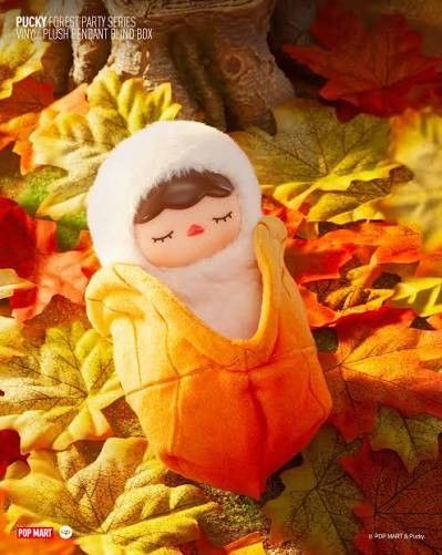 Pucky leaf baby (Category: Designer & Blind Box Toys) located in Manila. Submitted by dotdot1 (Listing ID 1431163922, Image 1). Description: Unsealed Complete.