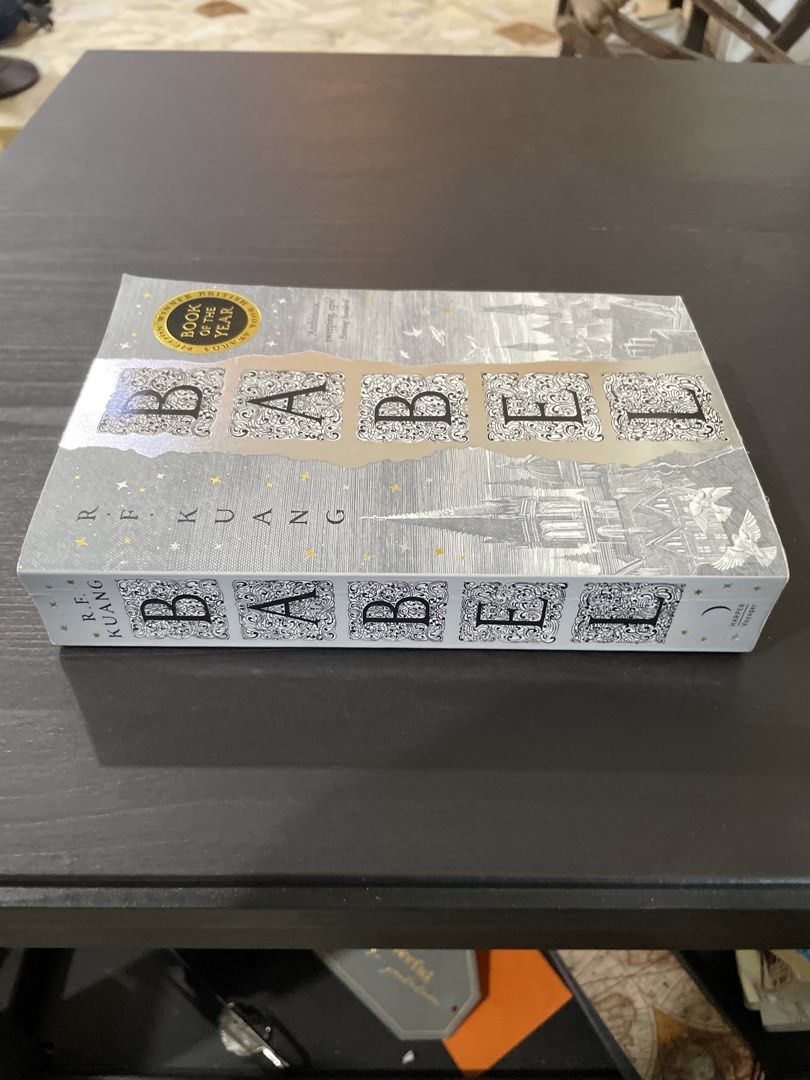 R. F. Kuang | Babel (Category: Storybooks) located in Las Pinas. Submitted by yourneighbortotoro (Listing ID 1431005414, Image 2). Description: 🏛️ R. F. Kuang | Babel ✨ Language, empire, and resistance — An epic novel of academia, colonialism, and translation 📚 Perfect for collectors of literary fiction, fantasy showcases, and award‑winning narratives This Babel by R. F. Kuang (winner of the British Book Awards Book of the Year) is an ambitious