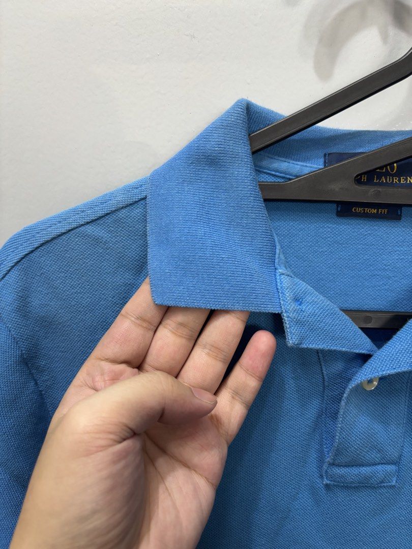 Ralph Lauren Polo Shirt (Category: Tshirts & Polo Shirts ) located in Manila. Submitted by rsmsn (Listing ID 1431047458, Image 2). Description: With minor discoloration. Length 25 inches. Body width 20 inches. .