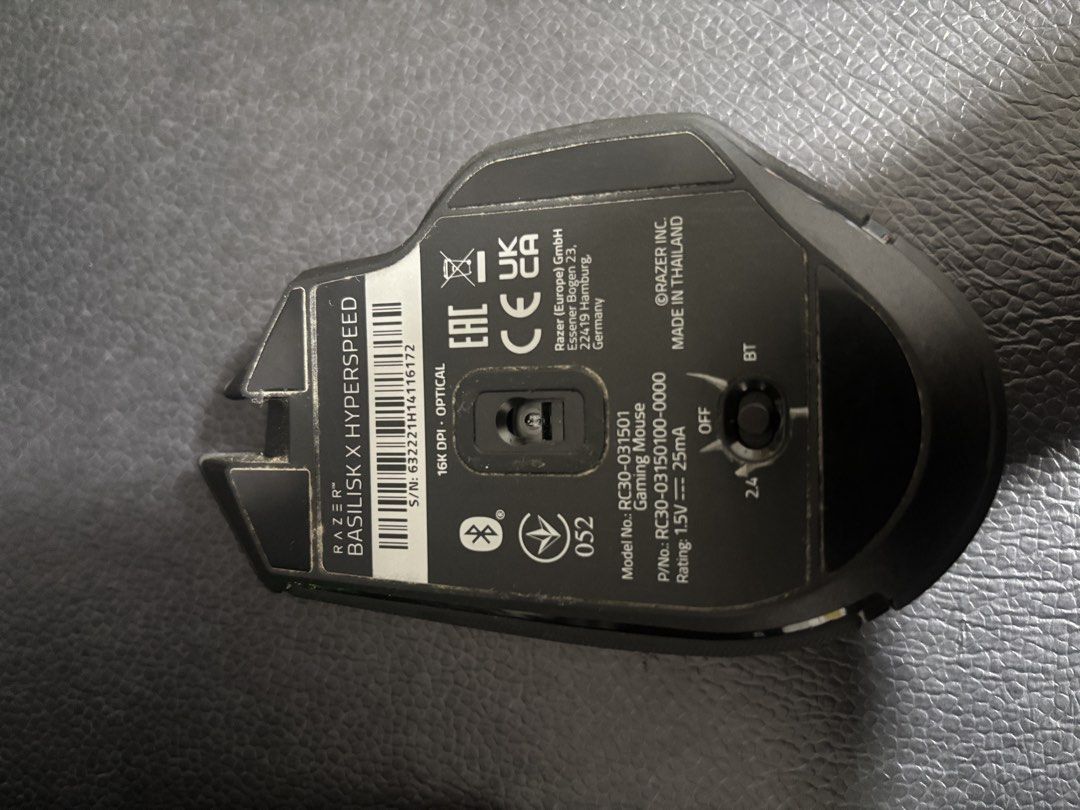 Razer Basilisk X Hyperspeed Gaming Mouse, Computers & Tech, Parts ...