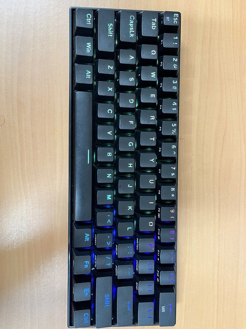 Redragon k530 pro 60% wireless mechanical keyboard, Computers & Tech ...