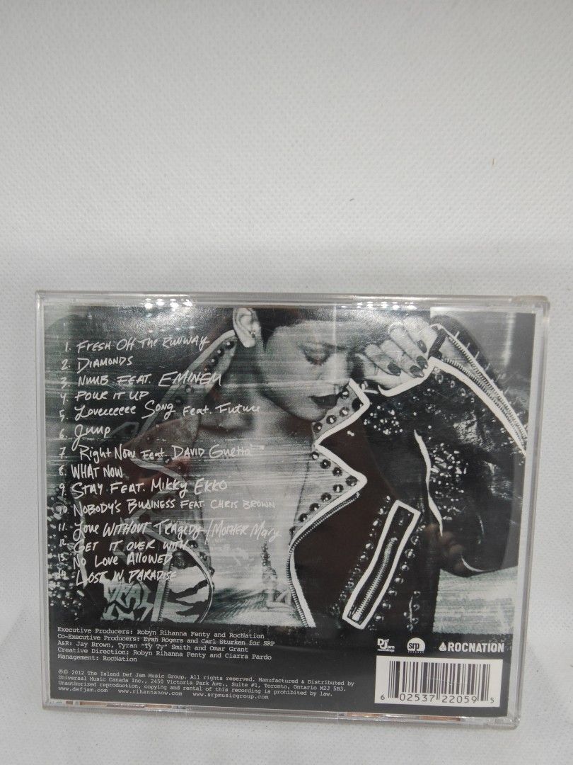 RIHANNA- UNAPOLOGETIC (STANDARD) (Category: CDs & DVDs) located in Manila. Submitted by musiccdshopnew (Listing ID 1431119103, Image 2). Description: .
