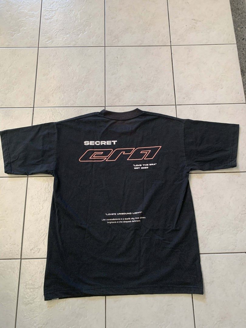 Secret Era Tshirt for Mens (Category: Tshirts & Polo Shirts ) located in Pasig City. Submitted by vrnizce (Listing ID 1431021226, Image 2). Description: no issue! oercect gift for bf’s/husband for more pictures you can send me a dm :)) .