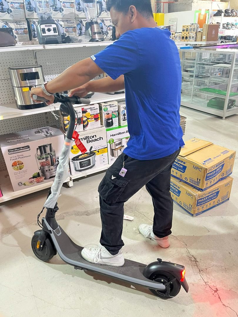 SEGWAY NINEBOT KICKSCOOTER E2 (Category: Skates, Rollerblades & Scooters) located in Muntinlupa City. Submitted by affordable_surplus.1 (Listing ID 1430993154, Image 3). Description: NEW ARRIVAL SEGWAY NINEBOT KICKSCOOTER E2 PRICE: 24,500 SHOP AND SAVE AUSTRALIAN SURPLUS #30 Kengi Marketing RMT Industrial Complex Tunasan Muntinlupa LOOK FOR: Sales Staff REINE DAVID 📍Pin on GOOGLE MAP or WAZE: Shop and Save Australian Surplus RETAIL 🕣Store hours