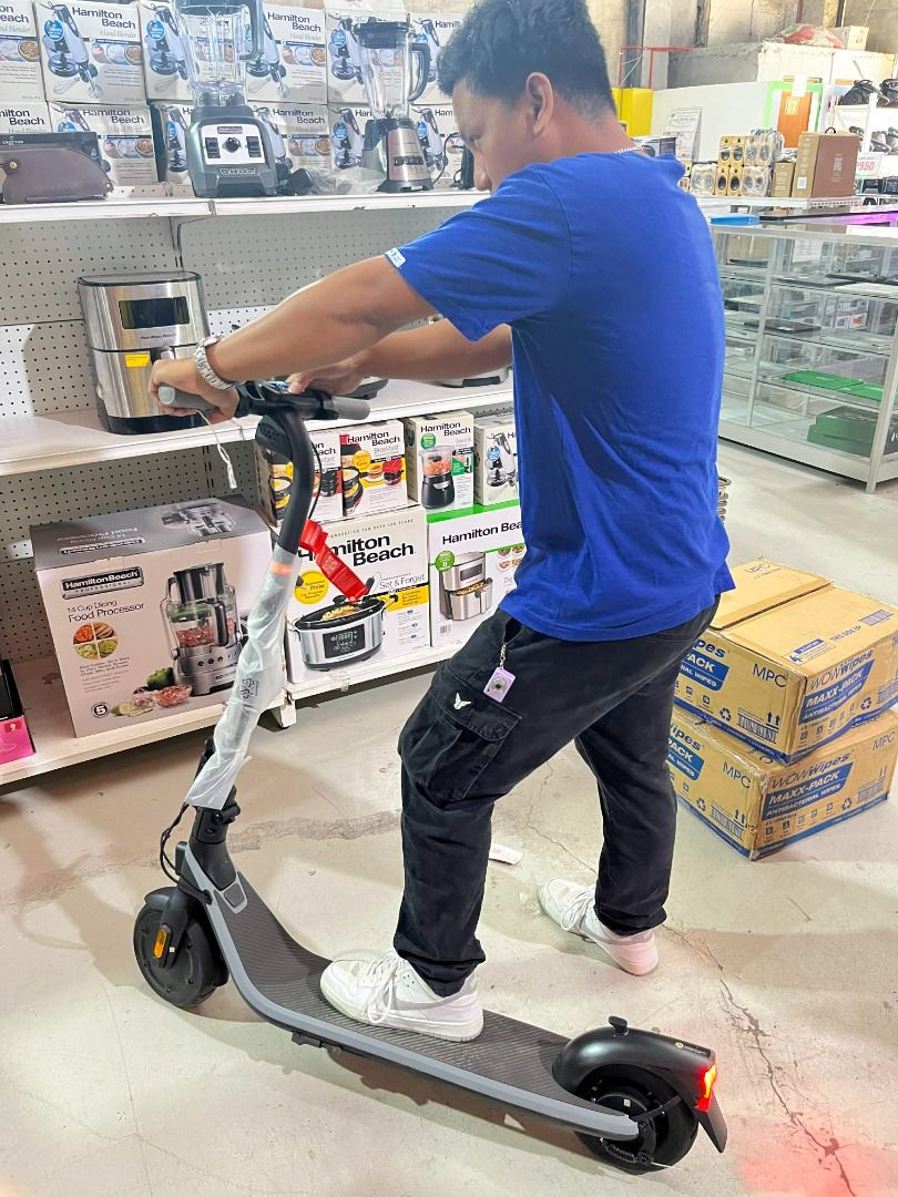 SEGWAY NINEBOT KICKSCOOTER E2 (Category: Skates, Rollerblades & Scooters) located in Muntinlupa City. Submitted by affordable_surplus.1 (Listing ID 1430993154, Image 2). Description: NEW ARRIVAL SEGWAY NINEBOT KICKSCOOTER E2 PRICE: 24,500 SHOP AND SAVE AUSTRALIAN SURPLUS #30 Kengi Marketing RMT Industrial Complex Tunasan Muntinlupa LOOK FOR: Sales Staff REINE DAVID 📍Pin on GOOGLE MAP or WAZE: Shop and Save Australian Surplus RETAIL 🕣Store hours