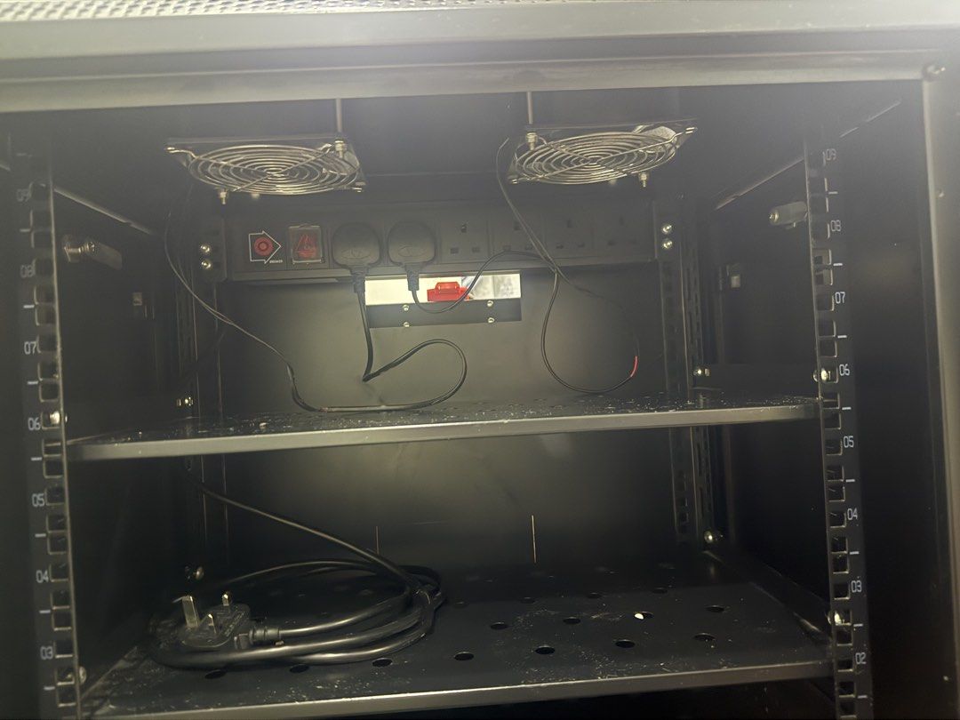 Seinch Server Rack Cabinet with Fans, Computers & Tech, Parts ...