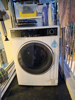 Sharp J-Tech Inverter Top Load Washing Machine 9.5kg, TV & Home ...