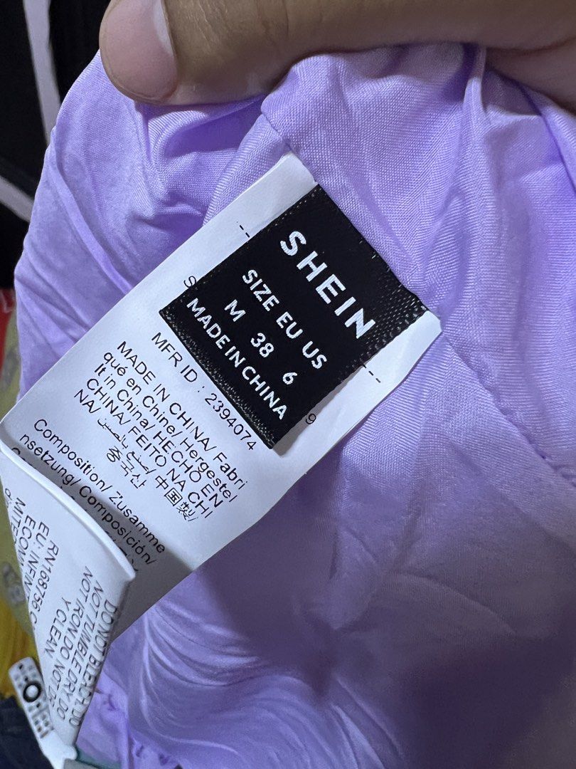 Shein Purple Flowy Skort (Category: Skirts) located in Malabon City. Submitted by cecepicks (Listing ID 1430993728, Image 3). Description: .