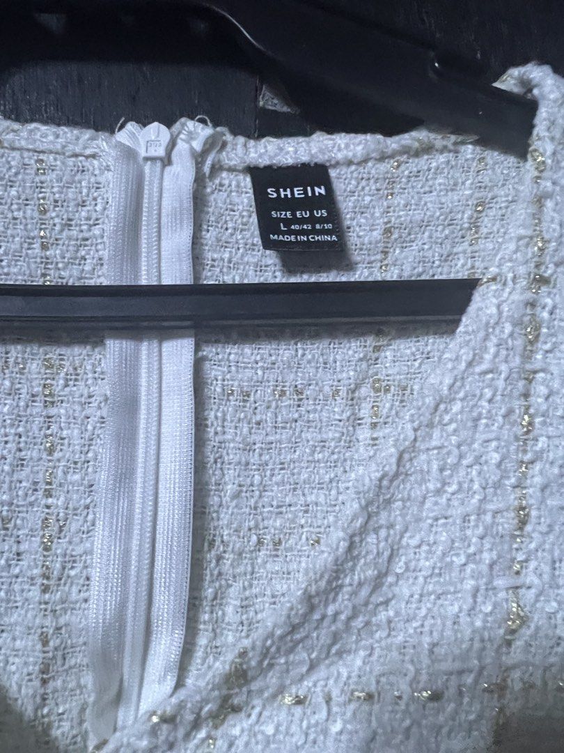 Shein Tweed Dress (Category: Dresses) located in Malabon City. Submitted by cecepicks (Listing ID 1431125284, Image 3). Description: .