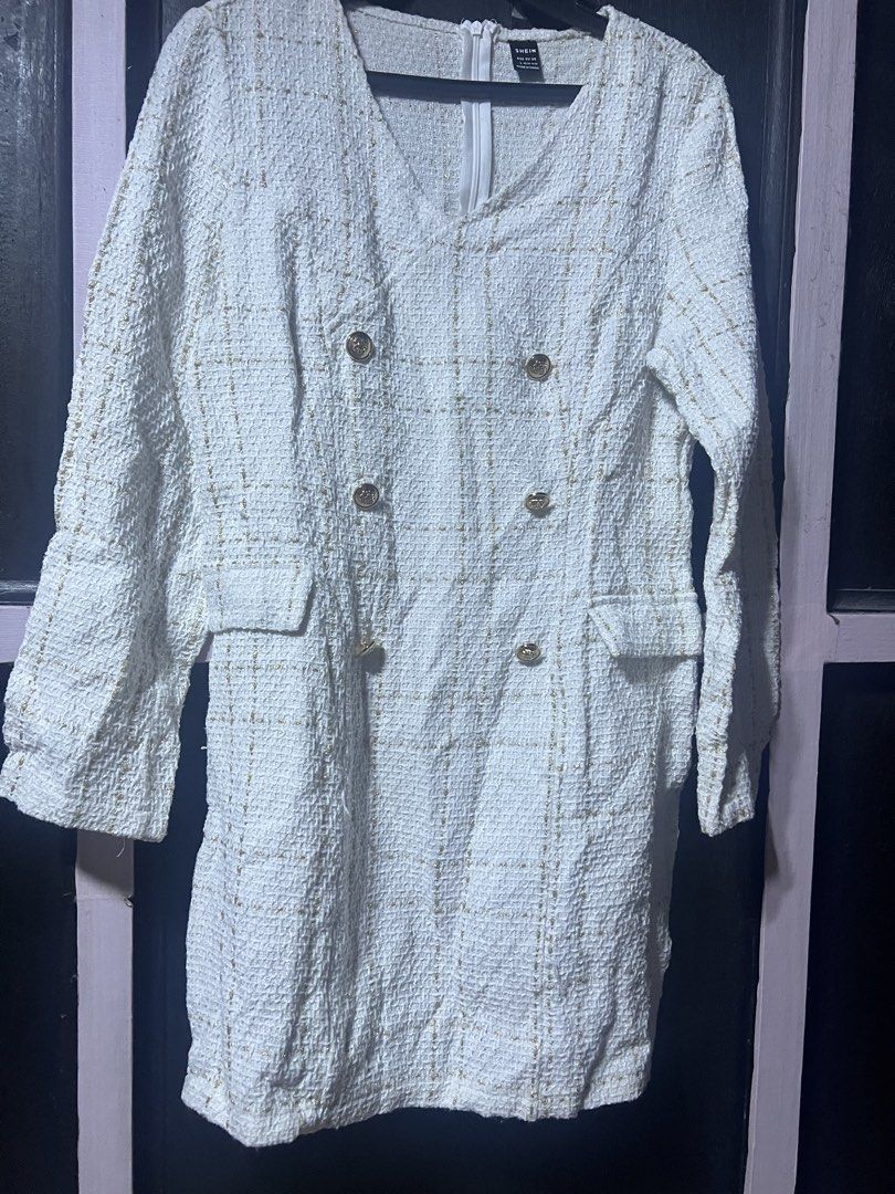 Shein Tweed Dress (Category: Dresses) located in Malabon City. Submitted by cecepicks (Listing ID 1431125284, Image 2). Description: .