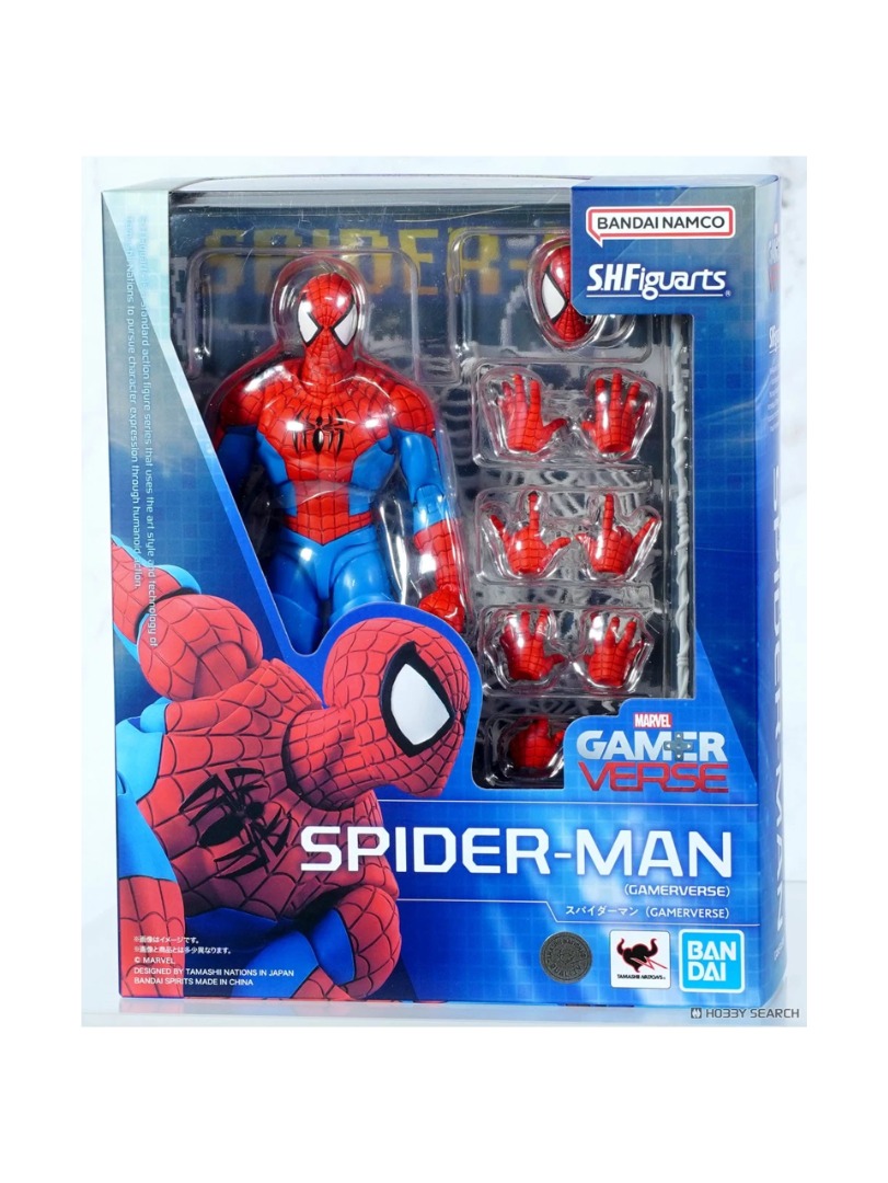 SHF s.h.figuarts Spider-Man (GAMERVERSE) MVC Marvel vs Capcom, Hobbies ...